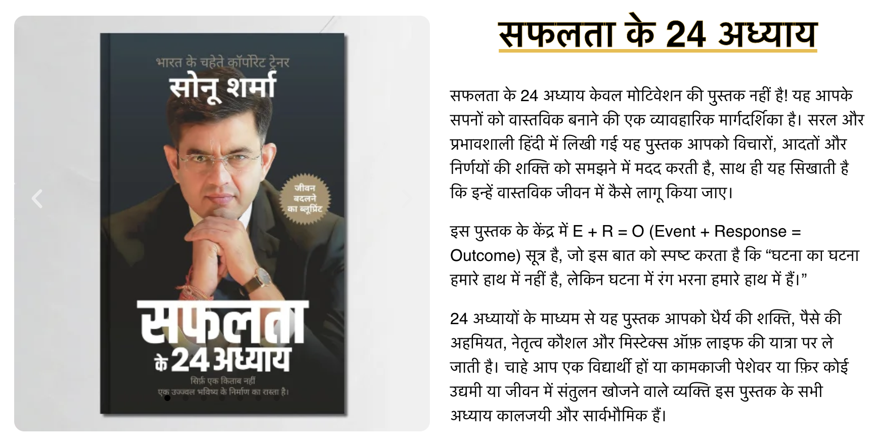 सफलता के 24 अध्याय (24 Chapters of Success) by Sonu Sharma